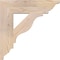 Ekena Millwork Funston Traditional Smooth Bracket, Douglas Fir, 3 1/2"W x 16"D x 16"H BKT04X16X16FST01SDF - alternate 4